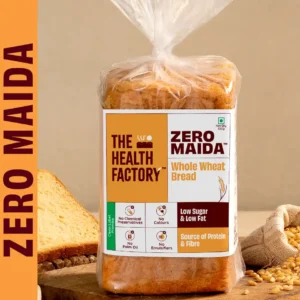 The-Health-Factory-Whole-Wheat-Bread-Zero-Maida-Source-of-Protein-Fibre The Health Factory Whole Wheat Bread