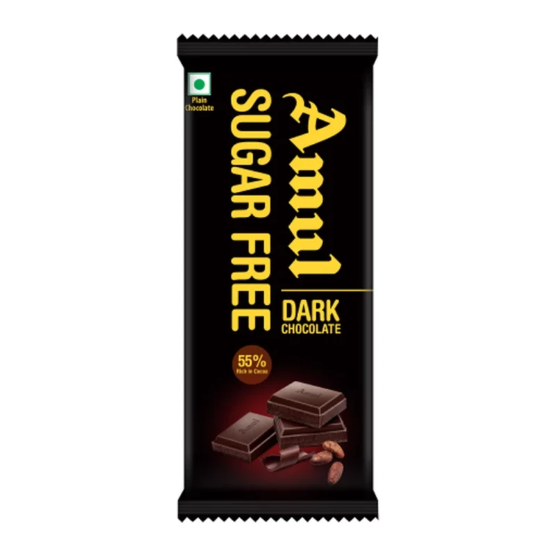 Amul Sugar Free Dark Chocolate