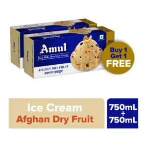 AML-ICE-AFG-750ML Amul Afghan Dry Fruit Ice Cream