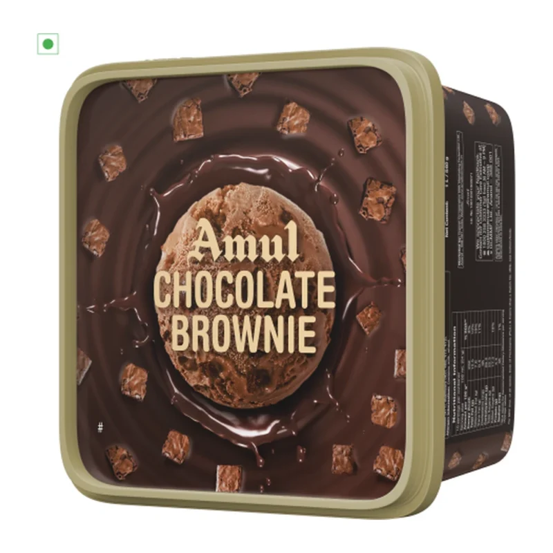 Amul Chocolate Brownie Ice Cream Tub