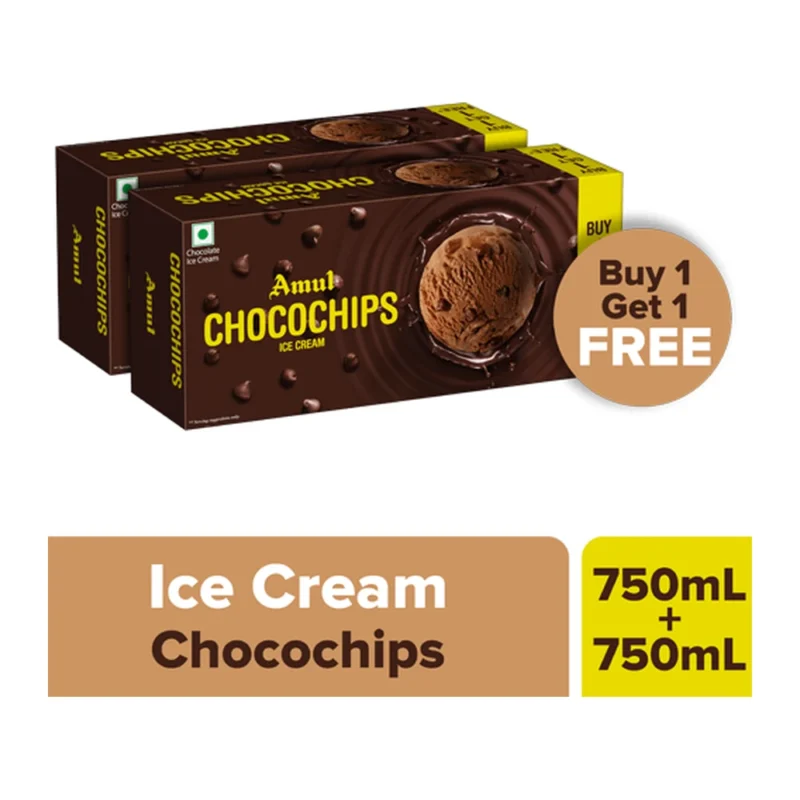 Amul Choco Chip Ice Cream
