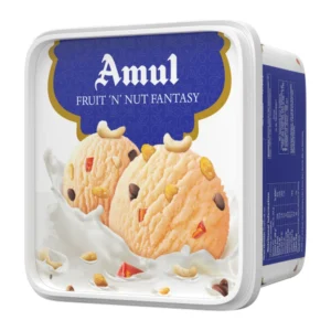 AML-ICE-FNF-1L Amul Fruit n Nut Fantasy Ice Cream Tub