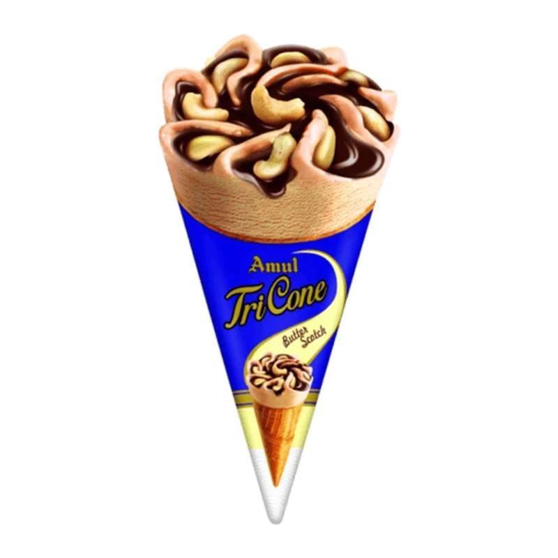 Amul Tricone Butterscotch
