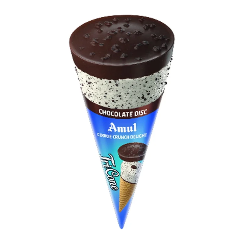 Amul Tricone Cookie Crunch Delight