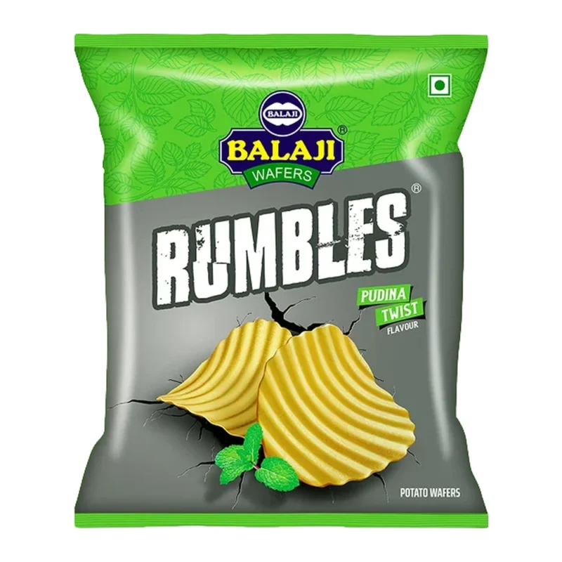 Balaji Rumbles Pudina Twist Potato Wafers