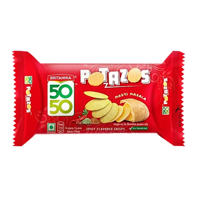 Britannia 50-50 Potazos Masti Masala