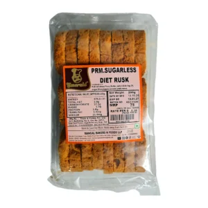 EMD-RSK-SGL-200G Emerald Premium Sugarless Diet Rusk