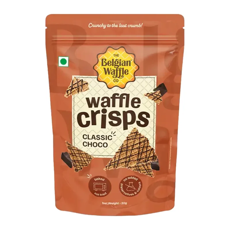 The Belgian Waffle Co. Waffle Crisps Classic Choco