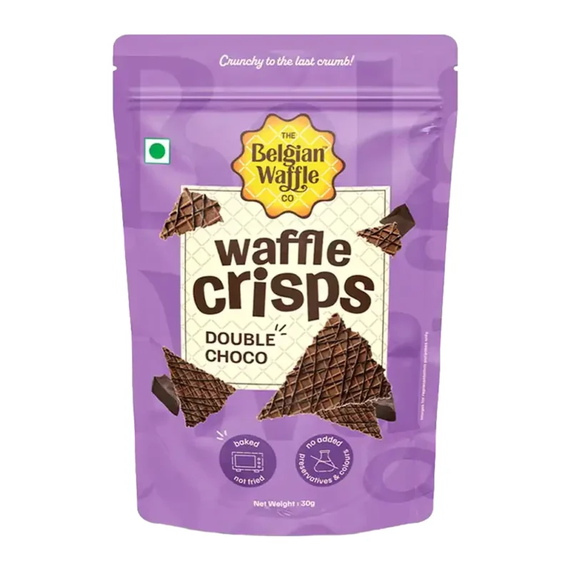 The Belgian Waffle Co. Waffle Crisps Double Choco