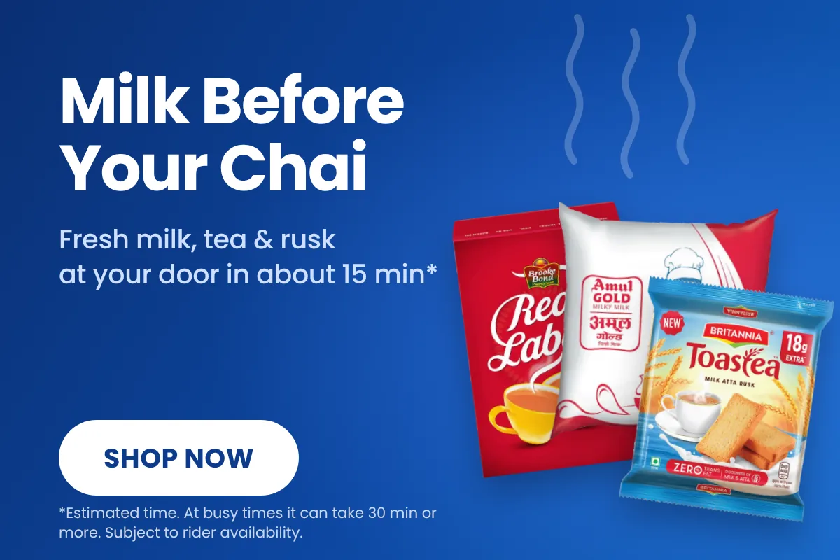 Milk before your chai